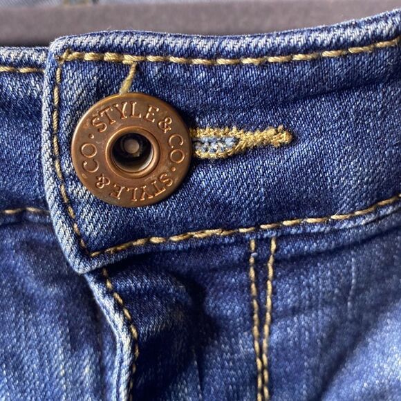 Style & Co Tyler Dark Wash Women’s Size 14 - Picture 8 of 11